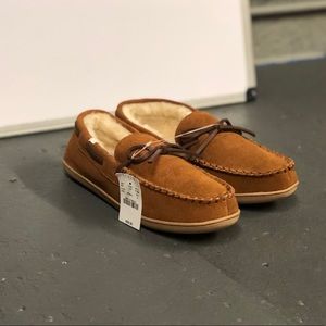 Fluffy j crew loafers